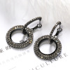 Fashionable earrings, European style