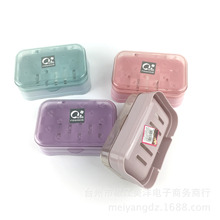 优质皂盒 厂家直销香皂肥皂 手工皂透明翻盖盒沥水卫生家用