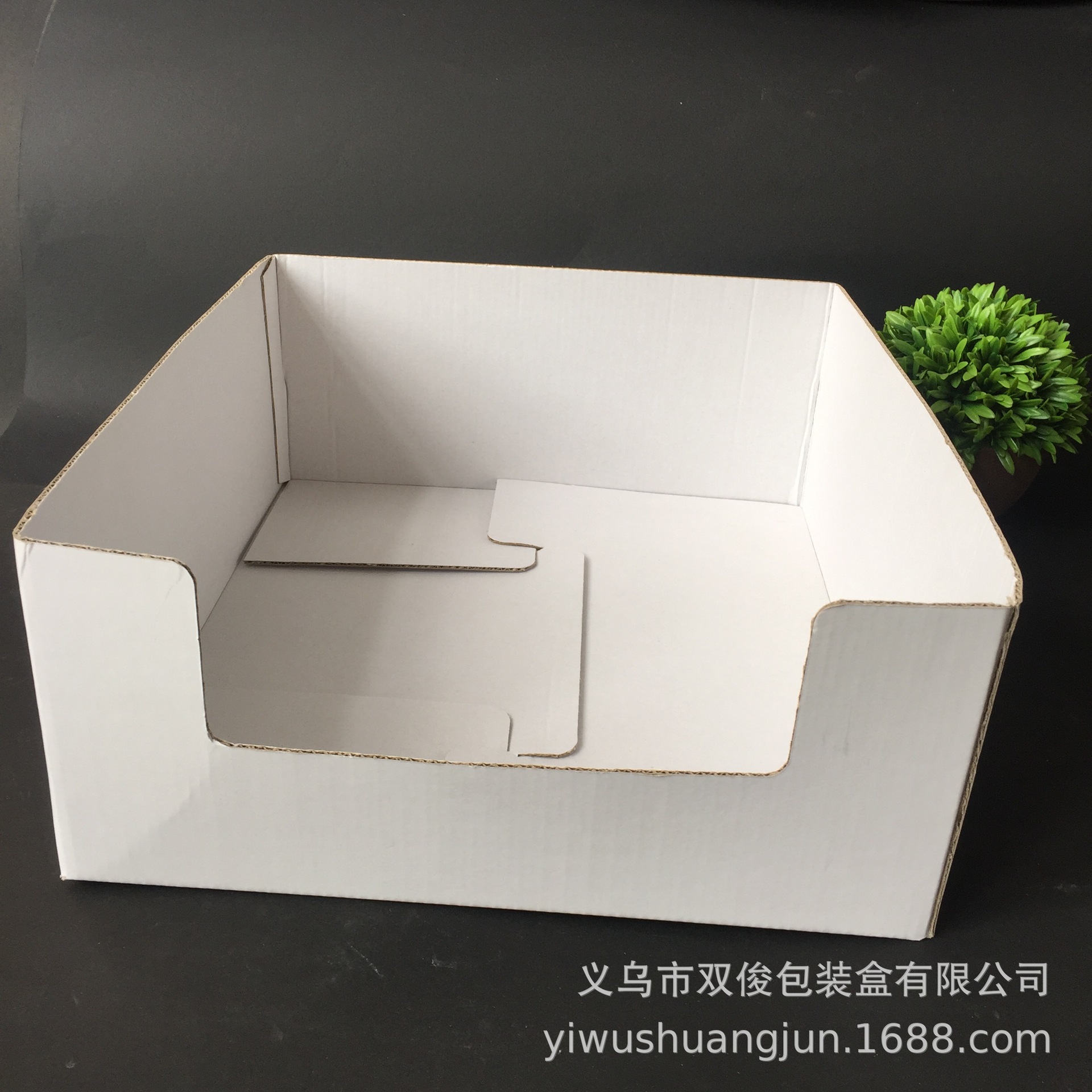 三层瓦楞展示盒定做 彩色包装盒 POQ纸盒定制 产品陈列货架纸箱-阿里巴巴