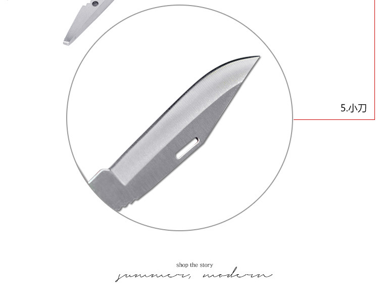 Couteau de survie en Poignée en aluminium acier inoxydable 420 - Ref 3397728 Image 12