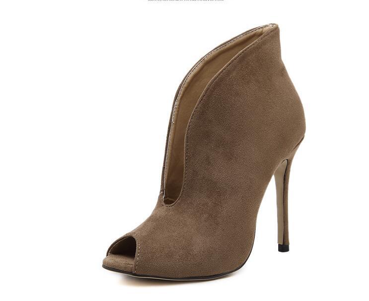 Bottes femme MANSIXI en Daim - Ref 3355337 Image 3