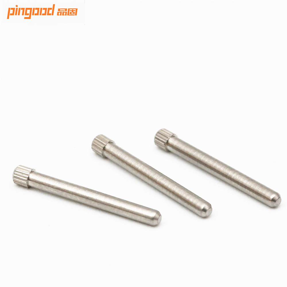 五金厂家低价销售 滚花销轴 滚花圆柱销 定位销钉 搓花轴订制