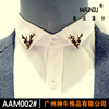 AAM002 deer head suit small brooch gift/Korea Xiaobei needle deer broiler fiber manufacturer direct sales wholesale