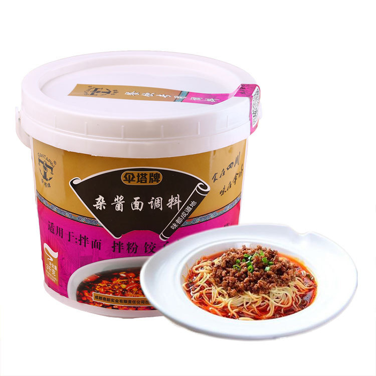 伞塔牌杂酱面调料3kg 餐饮商用麻辣土豆粉调味品火锅蘸料 |ms