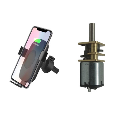 现货C9 C10智能感应全自动车载手机支架小米无线车充电机GM12-N10