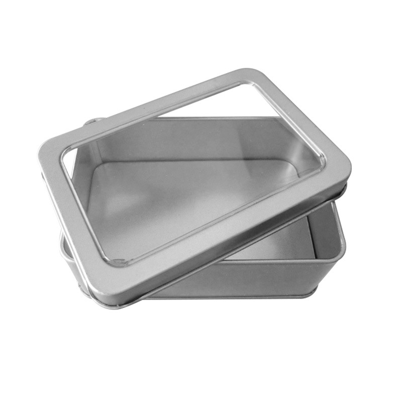 开窗马口铁盒包装107*70*60 糖果盒饼干盒食品铁盒包装礼品丝印