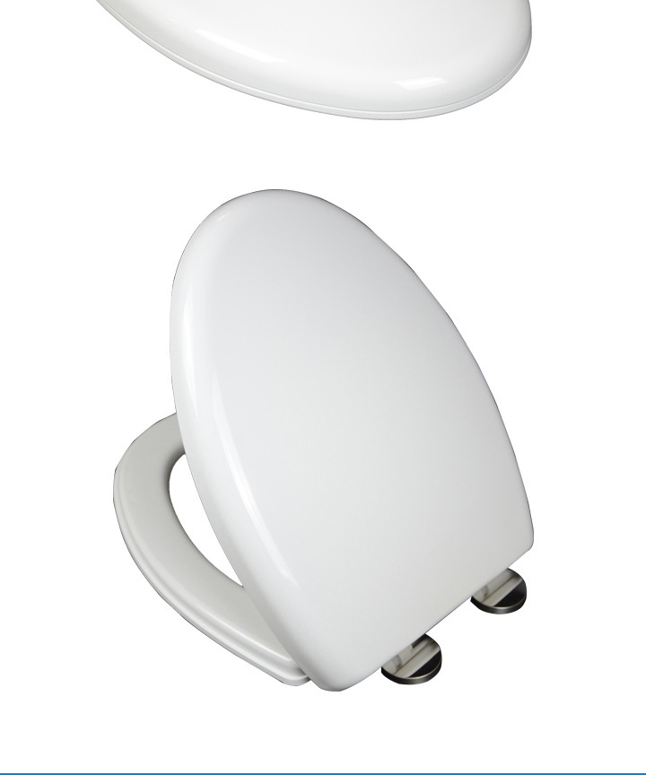 【 Factory Direct Supply 】 Double-button quick-release V-shaped toilet seat cover, thickened toilet seat cover, slow-lowering toilet seat cover undefined