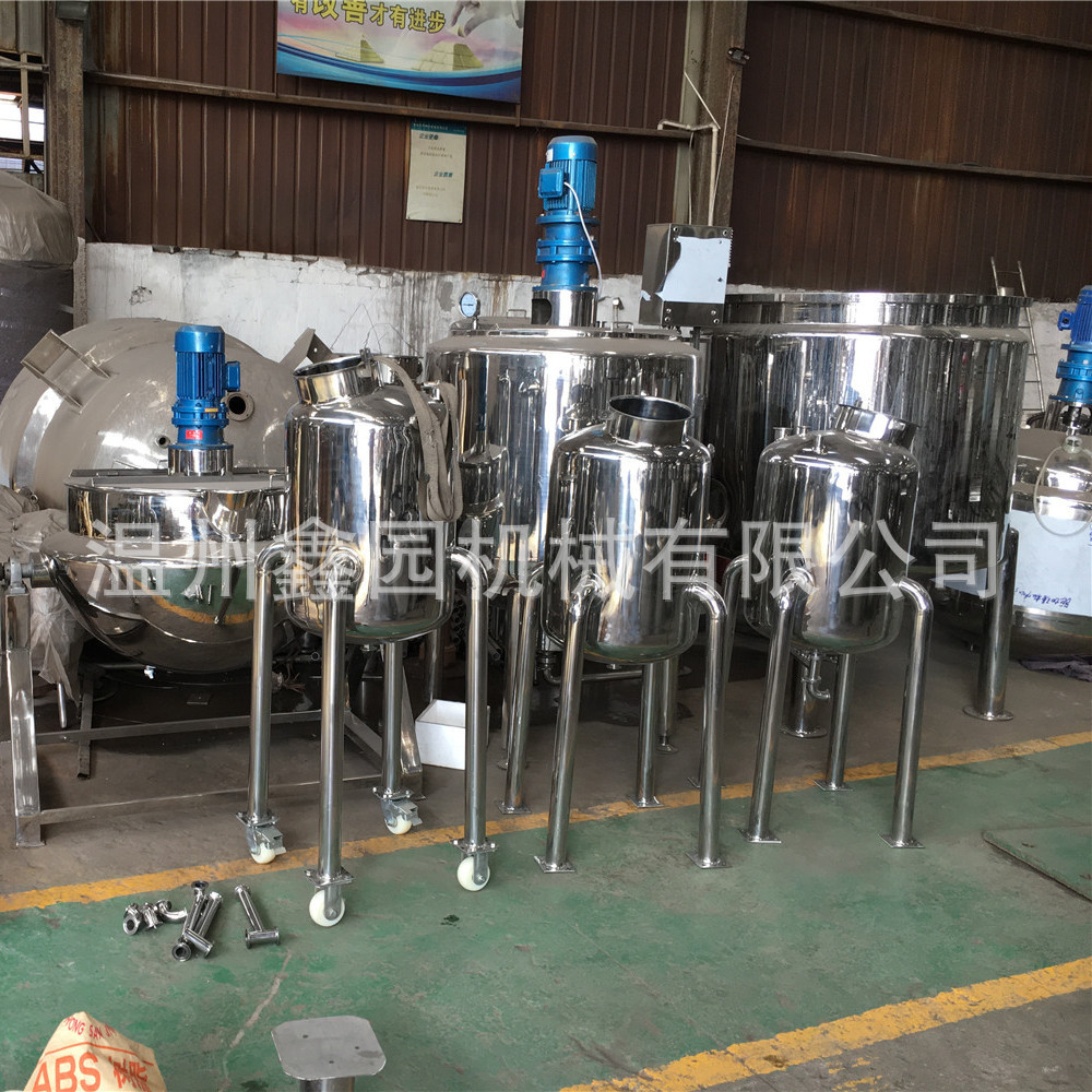 厂家直销不锈钢储罐移动储液罐物料中转罐小型单层不锈钢储罐批发