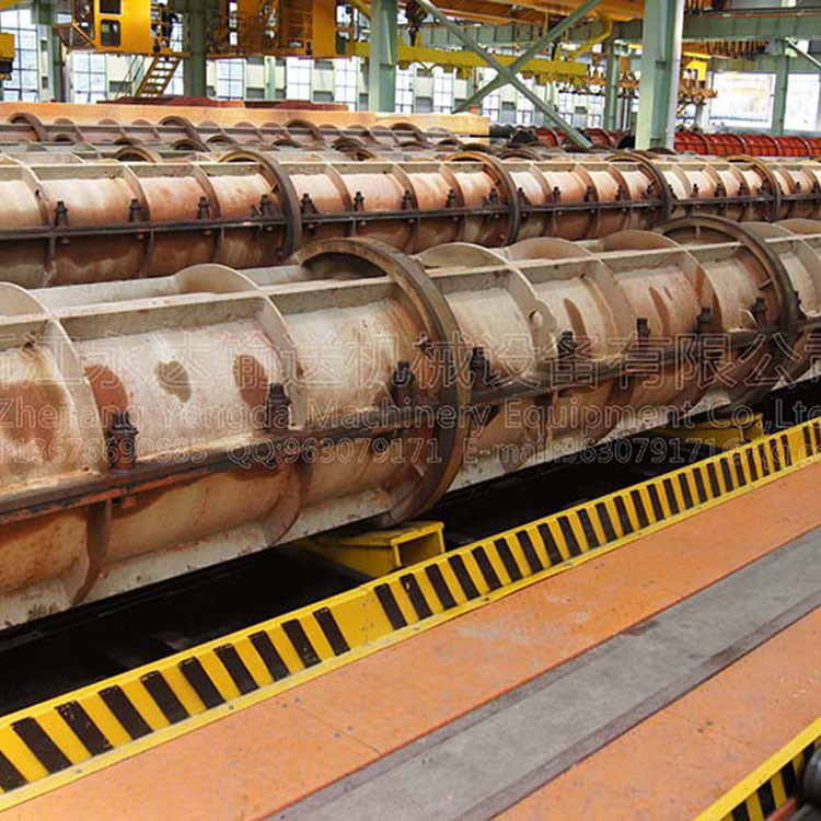 预应力混凝土管桩电杆生产 开、合模自动化链条管链机输送设备