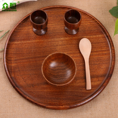 跨境速卖通wish柯木饭碗 实木手工木碗 健康木碗耐摔|ru