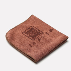 Factory Wholesale Large Tea Towels Thick Tea Table Cleaning Cloths Teapot Care Tea Saver Gift Printable Engraving Custom Logo