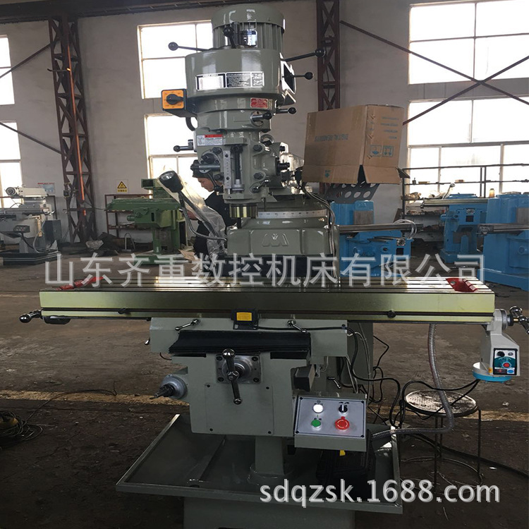 厂家直销优质5号摇臂炮塔铣床 立式精密5号炮塔铣床价格优惠