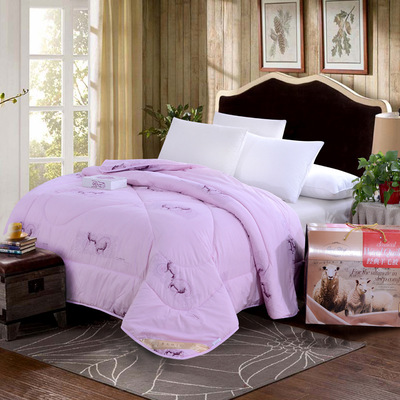 特價羊毛被 廠家批發禮品被會銷羊毛被羊絨被團購定制家紡床品