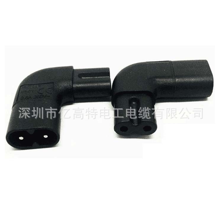 八字尾公母转接头90度转接头