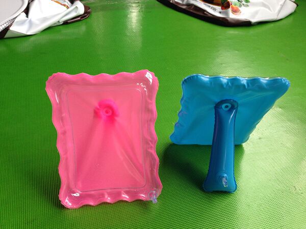 Inflatable beach photo frame PVC