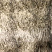 厂家供应 优质提花防貉子毛 秋冬提花貉子毛长毛绒染尖布料暖绒