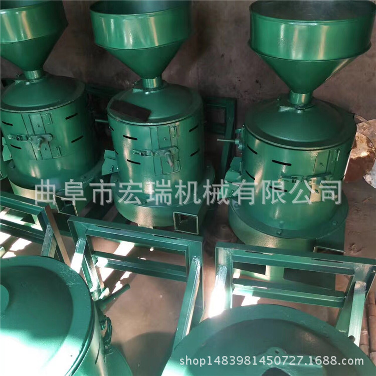 电动玉米去皮打渣子机/家用电高粱荞麦脱壳机/ 谷糠分离去皮粮食