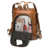 Backpack, shoulder bag for leisure, Korean style, anti-theft