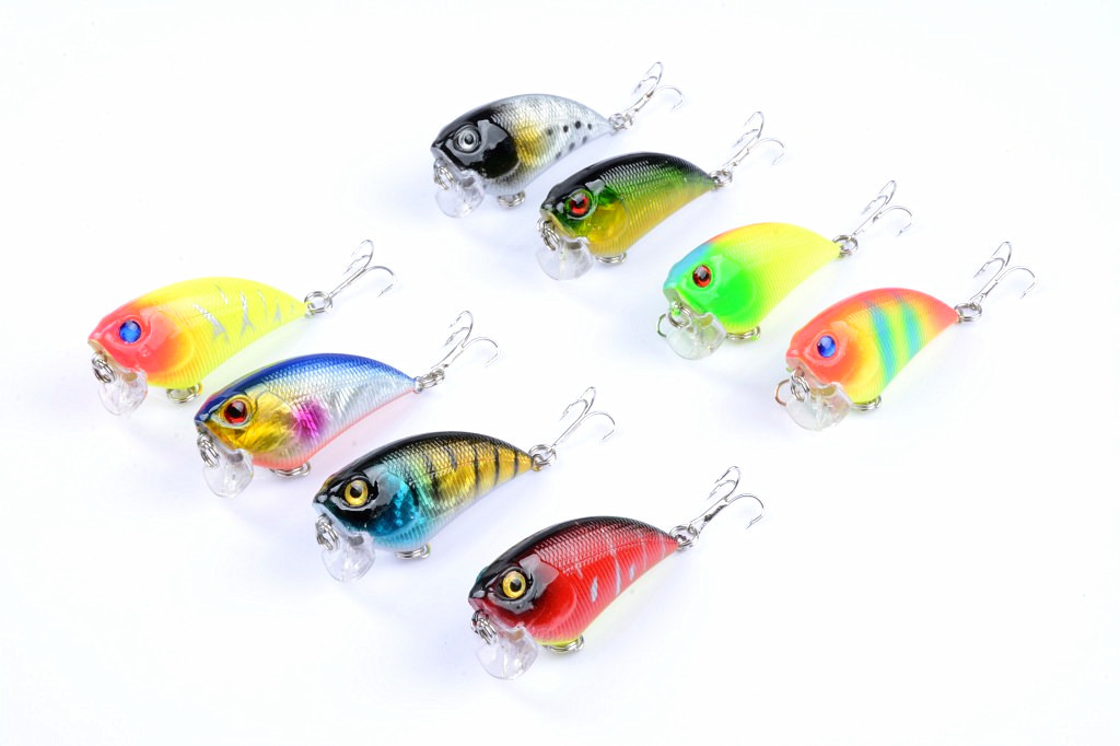 Micro Square Bill Crankbait Lure For Bass Trout Walleye Saltwater Freshwater Fishing