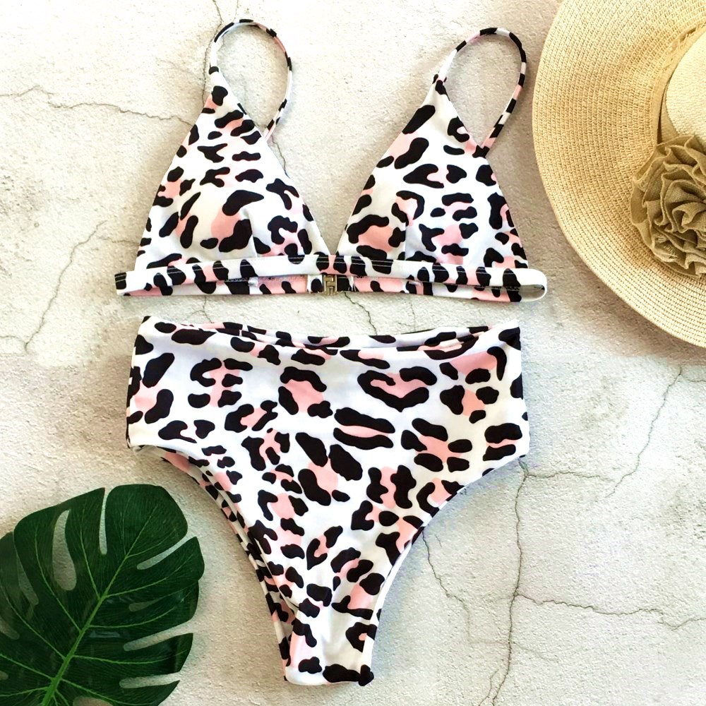 2021 2019 Luxury Designer Sexy Color Leopard Bikini Cross Country New