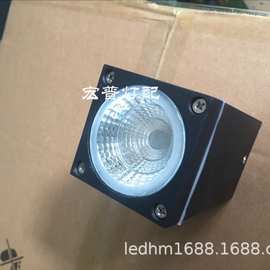 源厂供应方形防水明装筒灯外壳  户外方形明装筒灯套件 私模款