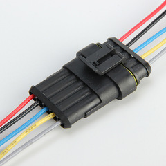 5P 1.5 Car Waterproof Flame Retardant Car Connector Plug and Socket with Wire Single Side 7cm