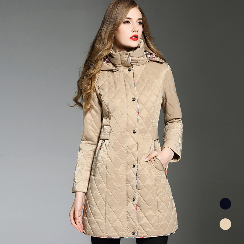 Manteau femme en Mélange de coton - Ref 3416499 Image 1