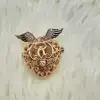 Real Rose Golden Cage