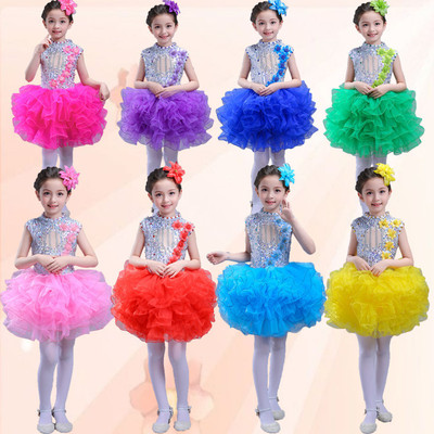 61 children costume child David Yarn skirt new pattern Cake skirt girl princess Dress Dance