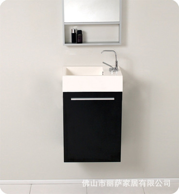 MDF Paint Bathroom cabinet white Light V-50