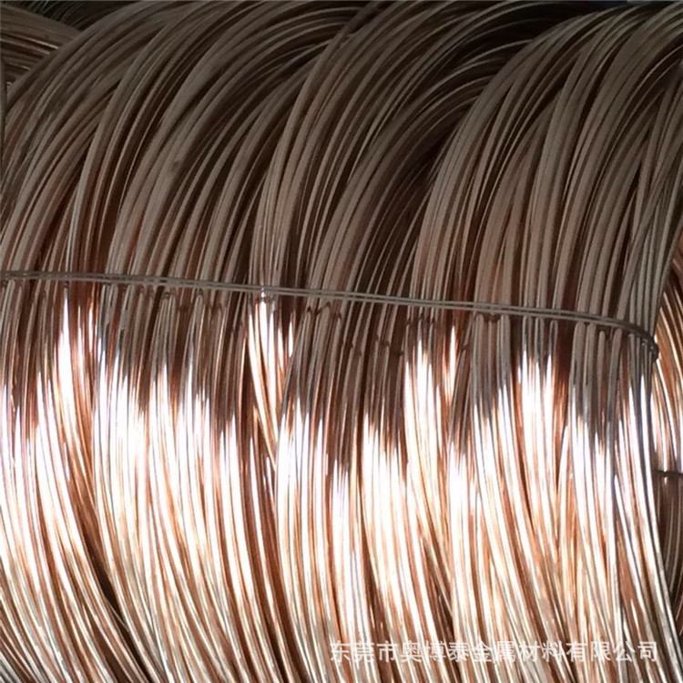 厂家现货直销高韧性C17200铍铜线1mm2mm3mm规格齐全 可分拆拿样