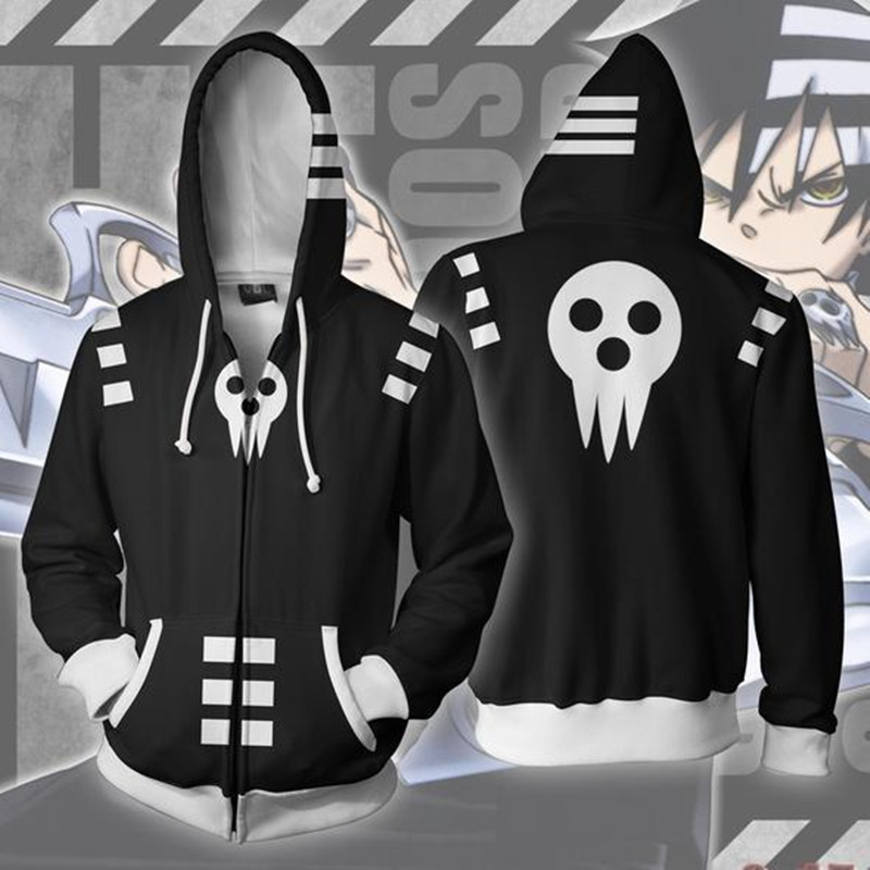 Anime Soul Eater Death The Kid Hoodies Sweatshirts Coat Jacket Christmas Gift Ebay Anime Soul Eater Death The Kid Hoodies Sweatshirts Coat Jacket Christmas Gift Ebay