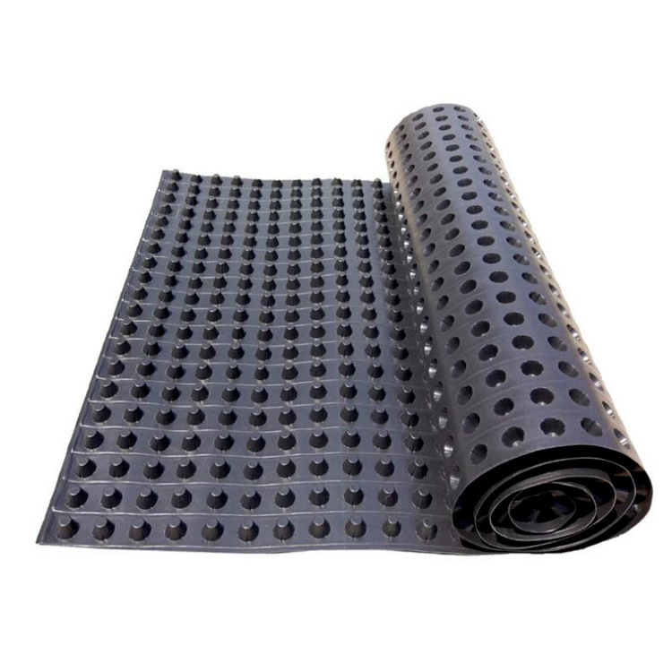 批发各种规格塑料排水板 hdpe材质 屋顶绿化用排水卷材