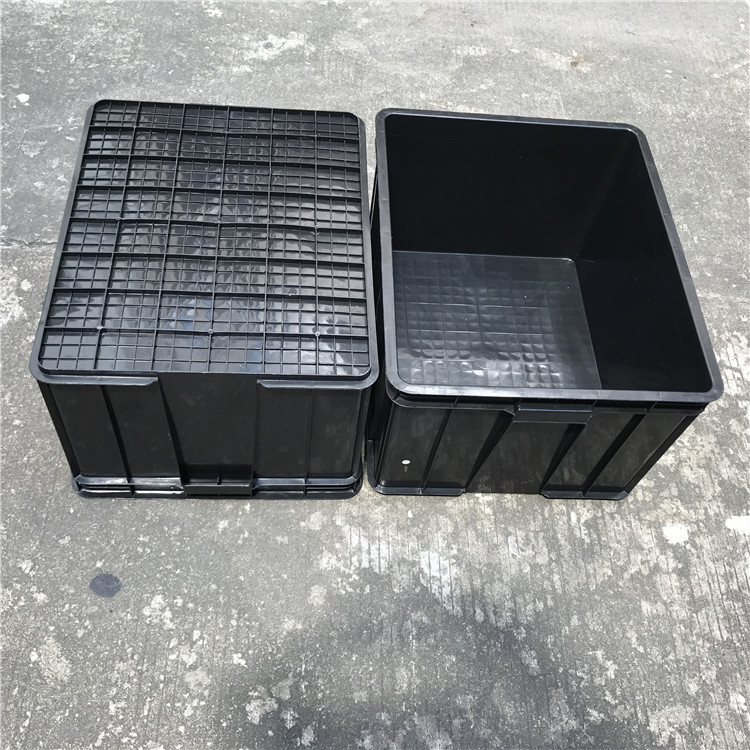 厦门 嘉兴防静电箱-防静电周转箱 10号塑料防静电箱600*500*360MM