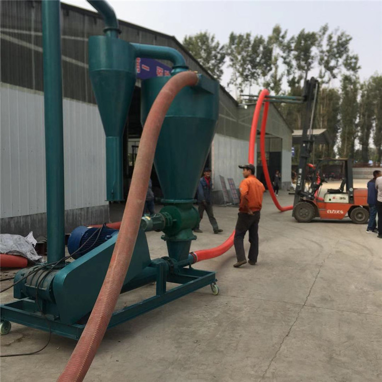 移动式大型气力输送机 稻谷装车吸粮机 化肥 饲料颗粒吸料机