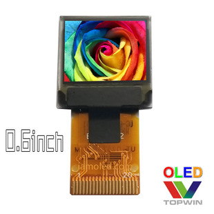 С�ߴ�0.6���ɫOLED�ֱ���64x64�@ʾ��UG-6464TDDBG01 ��1357