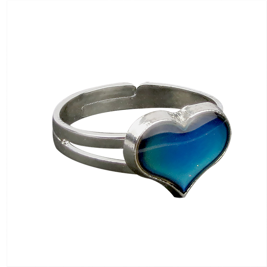 Fashion Heart Opening Ring display picture 7