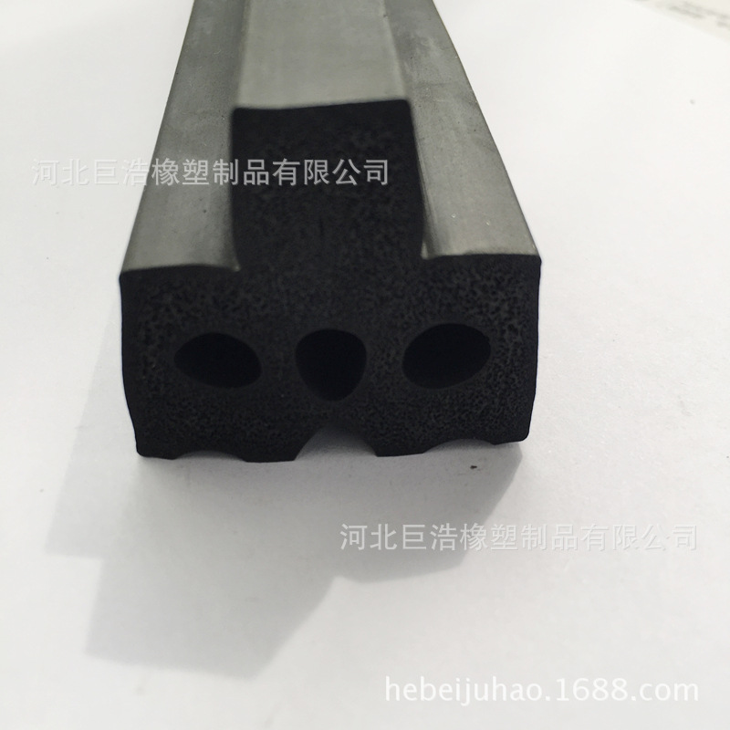 三元乙丙发泡橡胶条 三元乙丙橡胶异形密封条  设备epdm发泡密封