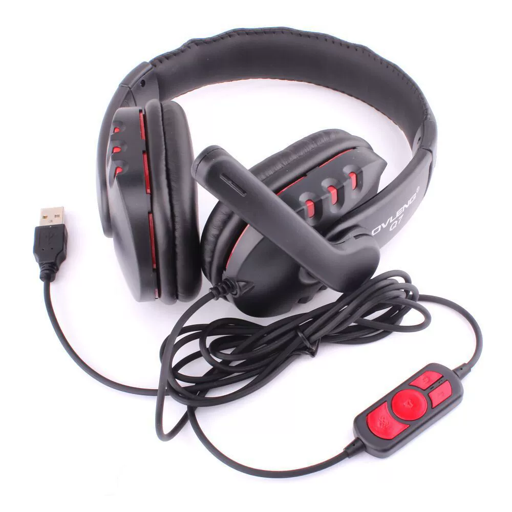 OVLENG/Oraland Q7 USB компьютерная гарнитура для бизнеса, музыки и игр — бренд