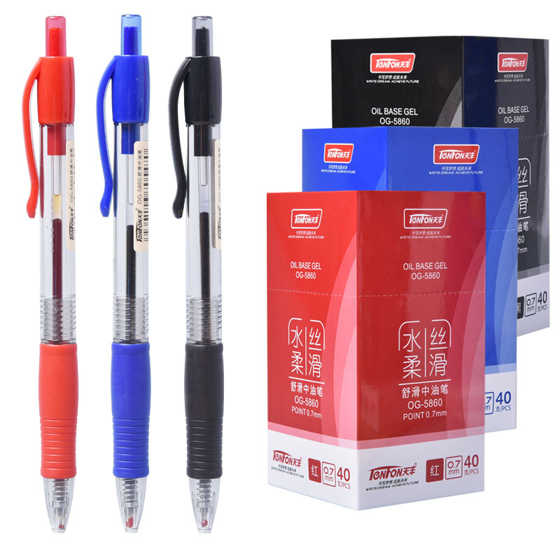 Small wholesale silk skid pens Press 5860 medium oil pens…