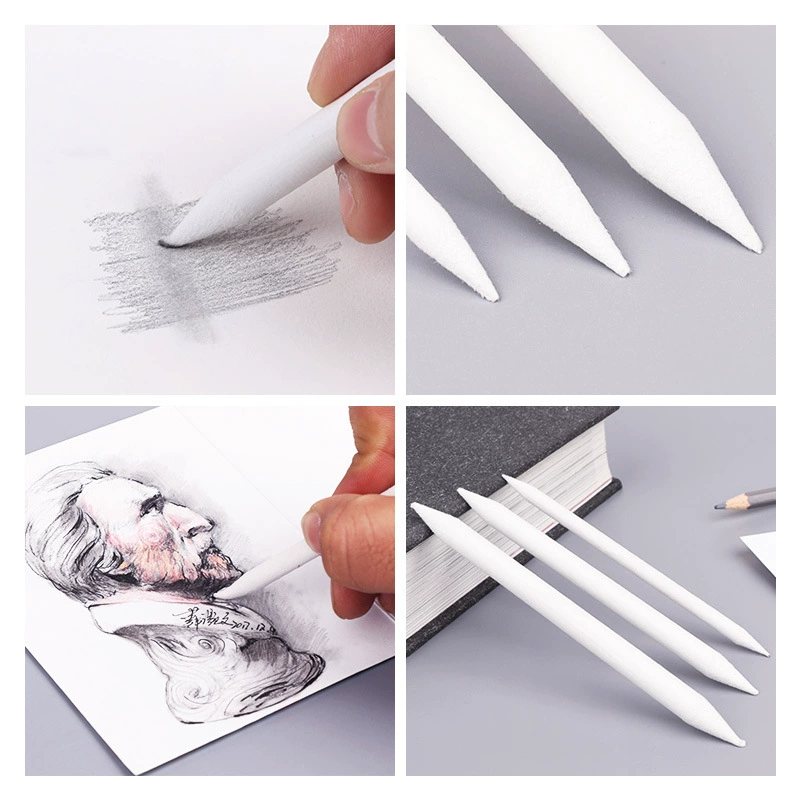 中盛画材 Erase pen, pencil, 3 pieces, easy application