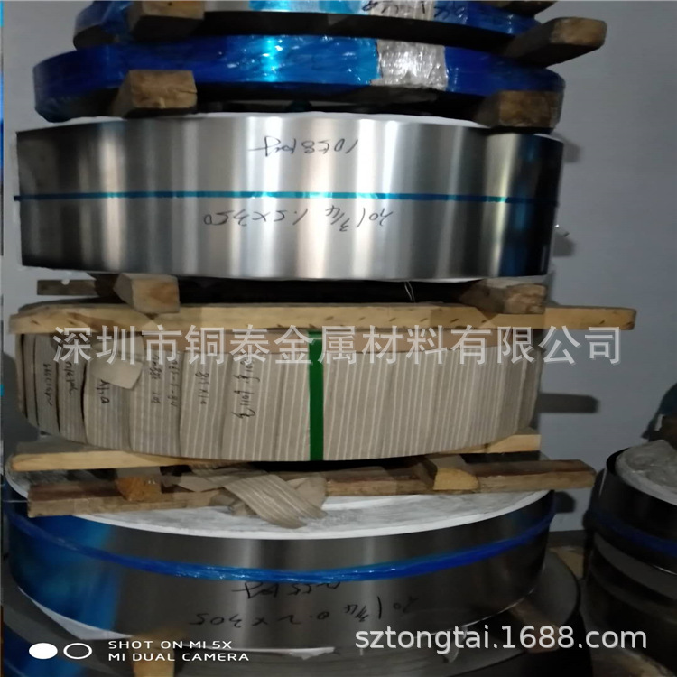 厂家供应镀镍不锈钢带 哑光不锈钢带 冷轧带钢