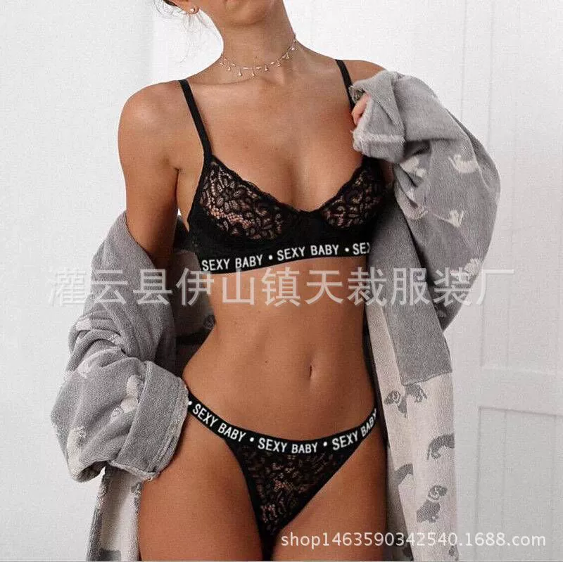 Чулочно-ие белье с надписями, комплект, европейский стиль, Aliexpress