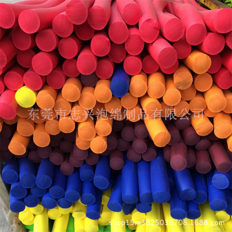 直销海绵柱白色过滤海棉柱子 高密度海绵柱 泡绵清洗管道海绵柱