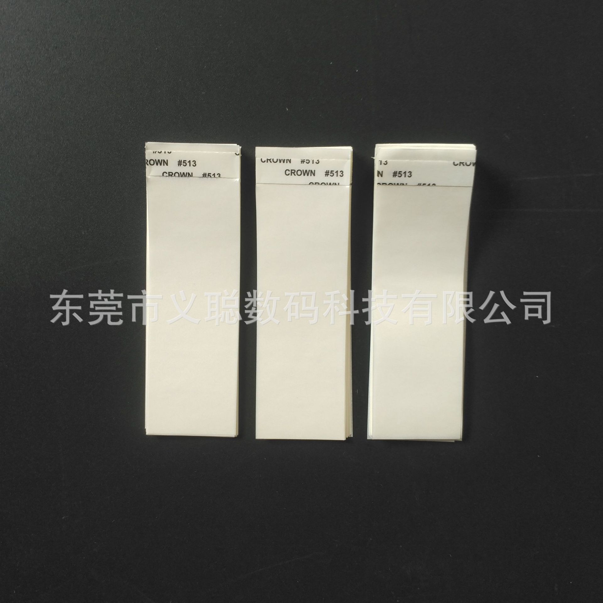 厂家直销半透牛油纸38.5*125*0.07 数据线扎带捆绑带 可钉制