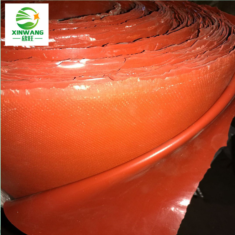 厂家直供硅胶防火布隔热电焊硅胶防火布软连接防火防雨阻燃布