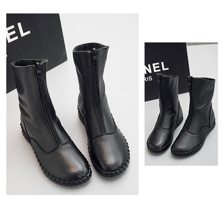 Bottes femme en En cuir - Ref 3354787 Image 39