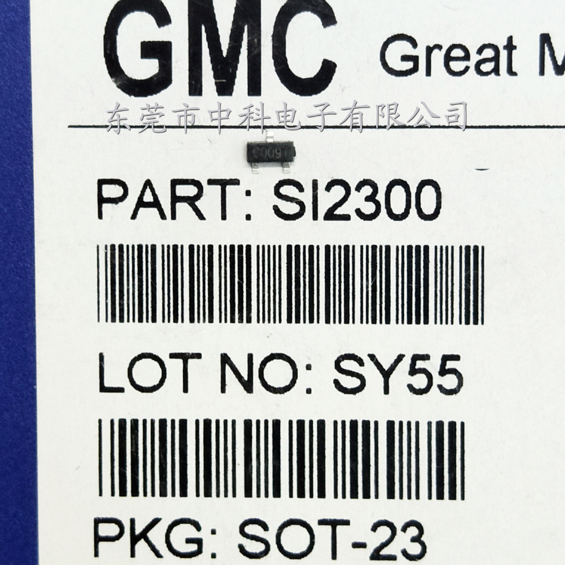 贴片SI2300丝印C009T SOT-23 场效应三极管 现贷好质量 修改