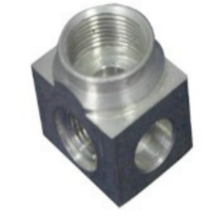 工业铝合金零配件 散部件铝型材精密数控CNC车铣打孔攻牙