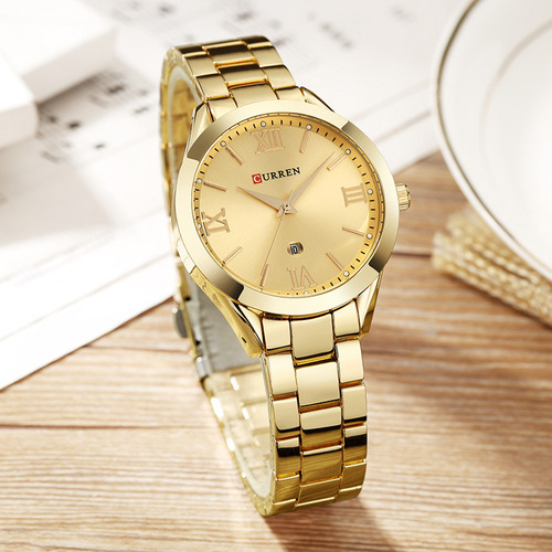 Curren Karin 9007 Women's Steel Strap Casual Quartz Watch Simple Watch Women's Watch